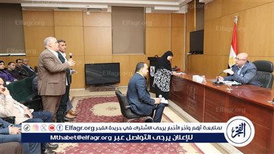 محافظ بني سويف يستمع لمطالب واحتياجات وشكاوى المواطنين في اللقاء المفتوح