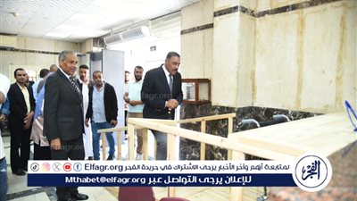 محافظ مطروح يتفقد المركز التكنولوجي لخدمات المواطنين بمطروح
