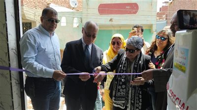 سفير اليابان يفتتح مشروع تنقية المياه وتحسين الصحة المجتمعية بالعياط