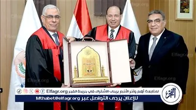 جامعة المنصورة تمنح النائب العام المصري الدكتوراه الفخرية تقديرًا لإسهاماته