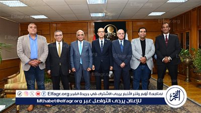 رئيس جامعة أسيوط يستقبل وفد المجلس الأعلى للجامعات لمتابعة سير العملية التعليمية 