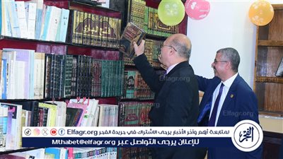 النعماني يفتتح مكتبتين وقاعة مجلس كلية الآثار
