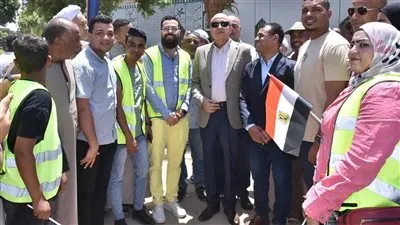 محافظ الأقصر يطلق مبادرة لتجميل البياضية ويوجه بتركيب مصعد بمستشفى أيزيس