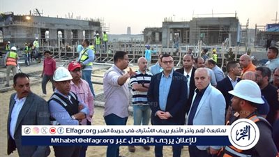 وزير الإسكان يتفقد سير العمل في مشروعات مدينة العلمين الجديدة