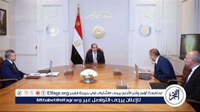 عاجل- السيسي يوجه بتعزيز الخدمات البحرية وتوطين الصناعات في قناة السويس لمواكبة التجارة العالمية