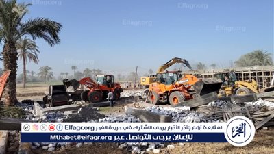  إزالة 66 حالة تعدٍ على الأراضي الزراعية وأملاك الدولة والبناء المخالف