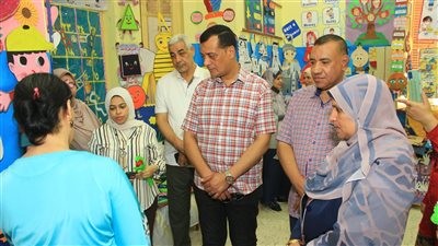 تعليم سوهاج..بدء فعاليات معرض ختام انشطه رياض الاطفال