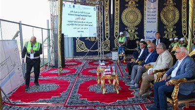 رئيس الهيئة العربية للتصنيع يتفقد أعمال إنشاء مصانع تدوير المخلفات الصلبة بمحافظة كفر الشيخ