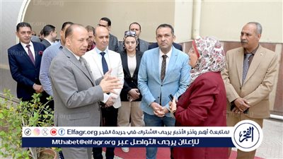 رئيس جامعة المنصورة يفتتح مجمع الاختبارات الإلكترونية بكلية التجارة