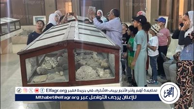 أتوبيس الفن يقدم جولة ثقافية للأطفال بمحمية قبة الحسنة بأبو رواش