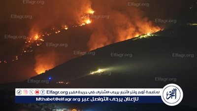 إعلام سوري: القوات الإسرائيلية تفتعل حريقا في ريف القنيطرة الجنوبي