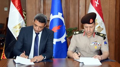 إدارة الإشارة للقوات المسلحة توقع بروتوكول تعاون مع محافظة السويس 