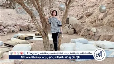 إلهام شاهين تشيد بالسياحة الصحراوية في دهب: “بساطة ساحرة وطاقة إيجابية”