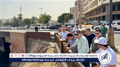 سويلم يوجه بإزالة تعدٍ بحرم النهر بأسوان ومحاسبة المتسببين في تلوث مصرف السيل