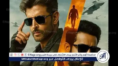 غدًا طرح الإعلان التشويقي لفيلم war2 لـ هريثيك روشان