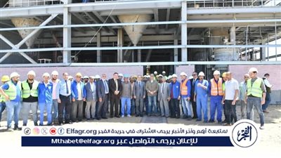 محافظ الفيوم يتفقد توسعات شركة 