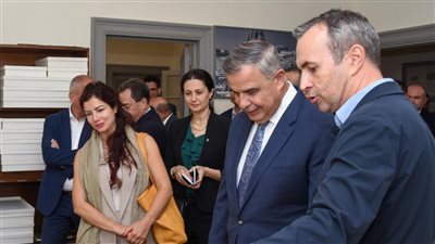  محافظ الإسكندرية يشهد افتتاح المقر الجديد لمركز الدراسات السكندرية الفرنسي