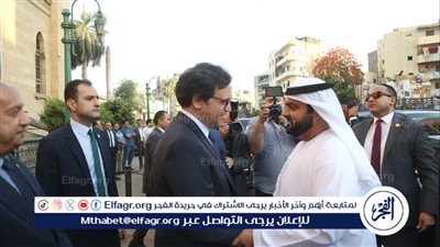 وزير الثقافة يستقبل ولي عهد الفجيرة لبحث آليات التعاون الثقافي وصون التراث ويصطحبه في جولة بدار الكتب بباب الخلق