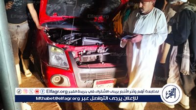 إصابة 12 شخصا اثر انقلاب سيارة ربع نقل تقل عمال بمركز منفلوط بأسيوط 