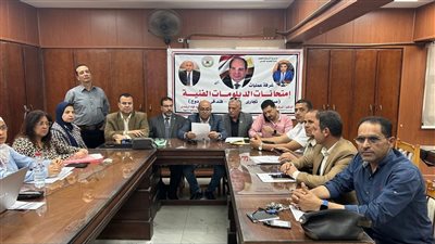 وكيل تعليم الدقهلية يترأس غرفة امتحانات الدبلومات الفنية 