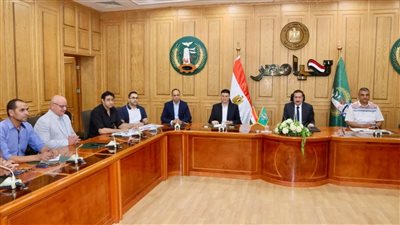 محافظ المنوفية يناقش الموقف الحالي لمنظومة التصالح على مخالفات البناء