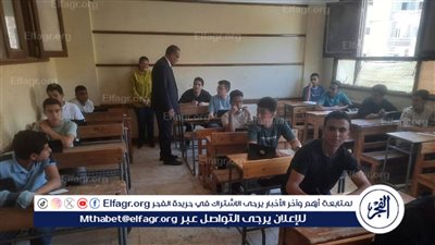 جولات ميدانية مفاجئة للإطمئنان على سير امتحانات النقل ببني سويف