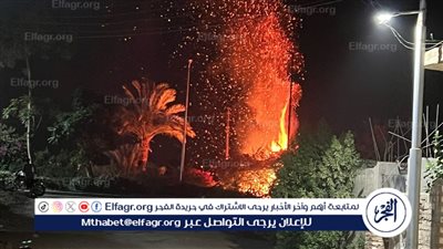 انتداب المعمل الجنائي لمعاينة موقع حريق مخزن في الساحل