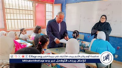 وكيل تعليم الفيوم يتفقد سير امتحانات النقل ويشيد بالانضباط داخل اللجان