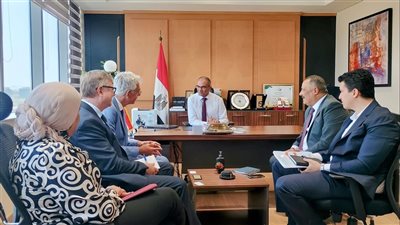 نائب وزير الإسكان يبحث مع وفد الوكالة الألمانية للتعاون الدولي سبل تعزيز التعاون في قطاع المياه