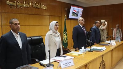 محافظ القليوبية يعقد اجتماع المجلس التنفيذي للمحافظة