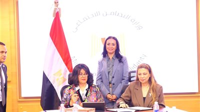 وزيرة التضامن الاجتماعي تشهد توقيع بروتوكول تعاون لدعم الصناعات الريفية وتمكين الفئات الأولى بالرعاية