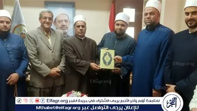 رئيس منطقة مطروح الأزهرية يبحث التعاون مع وفد الإفتاء