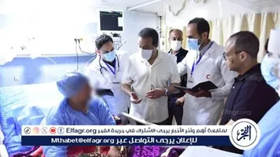 ● نائب رئيس مجلس الوزراء وزير الصحة يتفقد مستشفى الضبعة المركزي بمحافظة مطروح