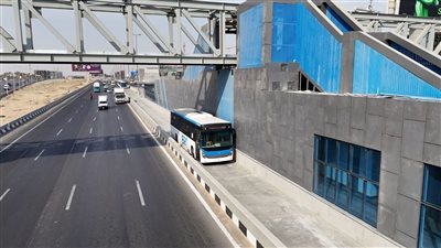 بدء التشغيل التجريبي بركاب للأتوبيس الترددي BRT على الطريق الدائري