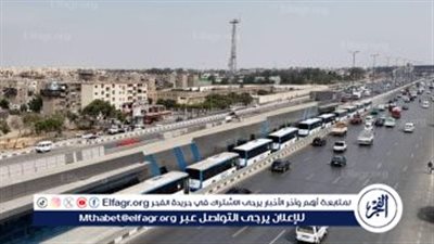 النقل تحذر من تجاوز السيارات على مسار الأتوبيس الترددي (BRT)