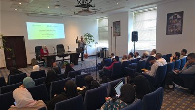 محاضرة عن رقمنة المخطوطات في مركز توثيق التراث بمكتبة الإسكندرية