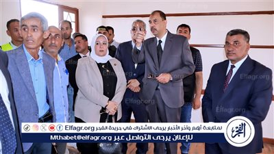 محافظ سوهاج يتفقد المدرسة المصرية اليابانية ويفتتح حديقة الزهور بجهينة