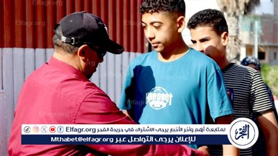 تفتيش طلاب الشهادة الاعدادية على أبواب اللجان في الدقهلية 