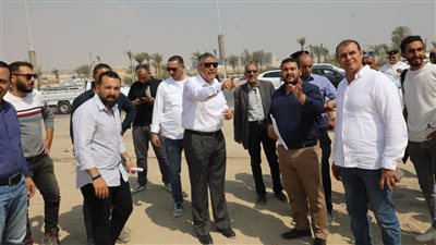 محافظ الجيزة يتفقد المراحل النهائية لأعمال التطوير بالمناطق المحيطة بالمتحف المصري الكبير