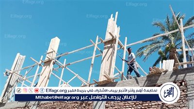 إيقاف أعمال بناء مخالف بقرية المحروسة.. ورئيس المركز: لا تهاون مع أي مخالفة