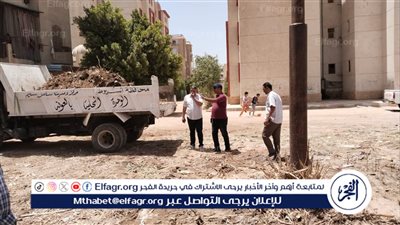  رفع 65 طنًا من المخلفات بمساكن قرية المطمر بمركز ساحل سليم فى أسيوط