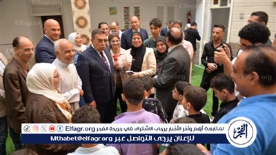 محافظ الدقهلية يزور دار المساعي للأيتام بالمنصورة...جئنا نشارككم فرحة عيد الأضحى