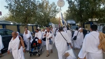 سامية سامي تمت نفرة حجاج السياحة بالمزدلفة ونقلهم بـــ 800 أتوبيس