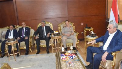 محافظ الغربية يستقبل المهنئين بعيد الأضحى المبارك