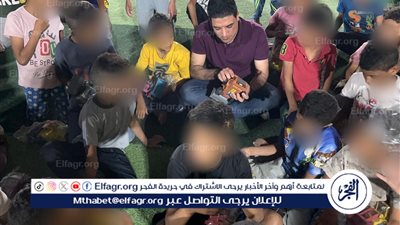 نائب محافظ سوهاج يشارك أطفال مؤسسة البنين فرحتهم بعيد الأضحى