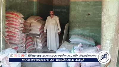 ضبط أعلاف فاسدة ومجهولة المصدر داخل مصنع بكفر شكر بالقليوبية