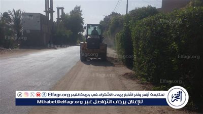 حملة نظافة موسعة بالغربي بهجورة تستهدف طريق الإصلاح الزراعي والطريق السريع بنجع حمادي