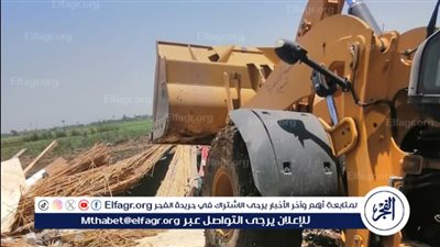 إزالة 40 حالة تعدي واسترداد 305 فدان بقرى 5 مراكز بأسيوط 