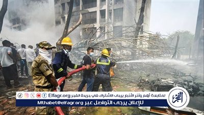 الشرطة الهندية تعثر على ناجيين اثنين من تحطم طائرة في غوجارات