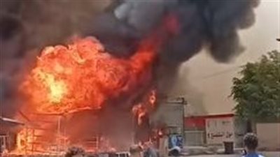 اندلاع حريق داخل مول تجاري بأكتوبر
